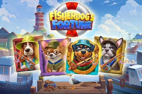 Арт слота Fisherdog's Fortune